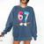 Baseball 67 Ice Cream Drip Six Seven Boys Comfort Colors Sweatshirt Blue Jean Baseball 67 Ice Cream Drip Six Seven Boys Comfort Colors Sweatshirt Blue Jean