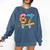 Baseball 67 Ice Cream Drip Skeleton Six Seven Boys Meme Comfort Colors Sweatshirt Blue Jean