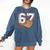 Baseball 67 Six Seven Alpha Slang 6 7 Meme Kids Teachers Boy Comfort Colors Sweatshirt Blue Jean Baseball 67 Six Seven Alpha Slang 6 7 Meme Kids Teachers Boy Comfort Colors Sweatshirt Blue Jean