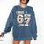Baseball 7th Birthday 6 7 Years Old I Was 6 Now I'm 7 Comfort Colors Sweatshirt Blue Jean Baseball 7th Birthday 6 7 Years Old I Was 6 Now I'm 7 Comfort Colors Sweatshirt Blue Jean