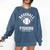 Baseball & Fishing Comfort Colors Sweatshirt Blue Jean Baseball & Fishing Comfort Colors Sweatshirt Blue Jean