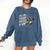 Baseball Catcher Waiting For You At Home Player Quote Comfort Colors Sweatshirt Blue Jean