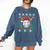 Baseball Christmas Ugly Sweater Santa Sport Men Kids Comfort Colors Sweatshirt Blue Jean Baseball Christmas Ugly Sweater Santa Sport Men Kids Comfort Colors Sweatshirt Blue Jean
