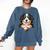Baseball Dog Men & Women Comfort Colors Sweatshirt Blue Jean Baseball Dog Men & Women Comfort Colors Sweatshirt Blue Jean