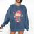 Baseball Drip Ice Cream Breast Cancer Awareness Boys & Girls Comfort Colors Sweatshirt Blue Jean Baseball Drip Ice Cream Breast Cancer Awareness Boys & Girls Comfort Colors Sweatshirt Blue Jean