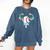 Baseball Drip Ice Cream Strong Character Comfort Colors Sweatshirt Blue Jean Baseball Drip Ice Cream Strong Character Comfort Colors Sweatshirt Blue Jean