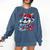 Baseball Drip Icecream Heart Valentine Day Boys Kids Red Comfort Colors Sweatshirt Blue Jean