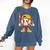 Baseball Drip Baseball Life Style 101 Apparel Youth Comfort Colors Sweatshirt Blue Jean