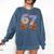 Baseball Drip Number 67 Player Six Seven Meme Comfort Colors Sweatshirt Blue Jean