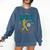 Baseball Is My Favorite Season Player Coach Fan Game Day Comfort Colors Sweatshirt Blue Jean