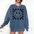 Baseball Game Day Baseball Mom Comfort Colors Sweatshirt Blue Jean