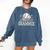 Baseball Grammie Sport Baseball Player Comfort Colors Sweatshirt Blue Jean
