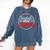 Baseball Great Grandma Of A Baseball Player Great Grandma Comfort Colors Sweatshirt Blue Jean