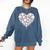 Baseball Heart Drip Valentine's Day Baseball Lover Boys Men Comfort Colors Sweatshirt Blue Jean Baseball Heart Drip Valentine's Day Baseball Lover Boys Men Comfort Colors Sweatshirt Blue Jean