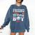 Baseball Ice Cream Drip Friend Of The Birthday Boy Comfort Colors Sweatshirt Blue Jean