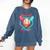 Baseball Ice Cream Drip Number 67 Player 67 Respect The Drip Comfort Colors Sweatshirt Blue Jean Baseball Ice Cream Drip Number 67 Player 67 Respect The Drip Comfort Colors Sweatshirt Blue Jean