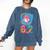Baseball Ice Cream Drip Six Seven Gen Alpha Slang Meme 67 Comfort Colors Sweatshirt Blue Jean