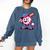 Baseball Ice Cream Shirt Cool Baseball Drip For Boys Comfort Colors Sweatshirt Blue Jean