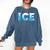 Baseball ICE Ice Cream Drip Baseball Drip Baseball Comfort Colors Sweatshirt Blue Jean Baseball ICE Ice Cream Drip Baseball Drip Baseball Comfort Colors Sweatshirt Blue Jean