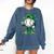 Baseball Icecream Apparel Youth Boy St Patrick's Day Comfort Colors Sweatshirt Blue Jean