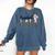 Baseball Lala Women BallPark Lala Baseball Mom Mother's Day Comfort Colors Sweatshirt Blue Jean Baseball Lala Women BallPark Lala Baseball Mom Mother's Day Comfort Colors Sweatshirt Blue Jean