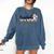 Baseball Mammy Women BallPark Mammy Baseball Mom Comfort Colors Sweatshirt Blue Jean