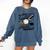 Baseball Mom My Boy Might Not Always Swing But I Do Comfort Colors Sweatshirt Blue Jean