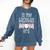 Baseball Mom Era Gameday In My Baseball Mom Era Comfort Colors Sweatshirt Blue Jean
