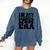 In My Baseball Mom Era Mom Life Game Day Vibes Mama Comfort Colors Sweatshirt Blue Jean