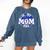 Baseball Mom Era Player Mother Game Day Comfort Colors Sweatshirt Blue Jean Baseball Mom Era Player Mother Game Day Comfort Colors Sweatshirt Blue Jean