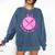 In My Baseball Mom Era Retro Game Day Mom Era 2 Sides Comfort Colors Sweatshirt Blue Jean In My Baseball Mom Era Retro Game Day Mom Era 2 Sides Comfort Colors Sweatshirt Blue Jean