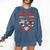 Baseball Mom Heart Baseball Mama Mother's Day Comfort Colors Sweatshirt Blue Jean Baseball Mom Heart Baseball Mama Mother's Day Comfort Colors Sweatshirt Blue Jean