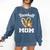 Baseball Mom Leopard Heart Matching Family Comfort Colors Sweatshirt Blue Jean Baseball Mom Leopard Heart Matching Family Comfort Colors Sweatshirt Blue Jean