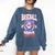 Baseball Mom Loud & Proud Since 1980 Raglan Baseball Tee Comfort Colors Sweatshirt Blue Jean