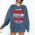 Baseball Mom Mama Baseball Lover Sport Mother's Day Comfort Colors Sweatshirt Blue Jean