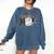 Baseball Mom Mama Mother Comfort Colors Sweatshirt Blue Jean Baseball Mom Mama Mother Comfort Colors Sweatshirt Blue Jean
