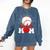 Baseball Mom Mama Mother's Day Sport Lover Comfort Colors Sweatshirt Blue Jean
