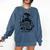 Baseball Mom May Get Loud Messy Bun Mother's Day Comfort Colors Sweatshirt Blue Jean Baseball Mom May Get Loud Messy Bun Mother's Day Comfort Colors Sweatshirt Blue Jean