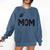 Baseball Mom Number One 1 Mother Baseball Lover Mother's Day Comfort Colors Sweatshirt Blue Jean Baseball Mom Number One 1 Mother Baseball Lover Mother's Day Comfort Colors Sweatshirt Blue Jean