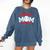 Baseball Mom Baseball Player For Mother's Day Comfort Colors Sweatshirt Blue Jean Baseball Mom Baseball Player For Mother's Day Comfort Colors Sweatshirt Blue Jean