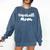Baseball Mom Retro Comfort Colors Sweatshirt Blue Jean Baseball Mom Retro Comfort Colors Sweatshirt Blue Jean