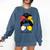 Baseball Mom Softball Mom Of Both Messy Bun Mother's Day Comfort Colors Sweatshirt Blue Jean Baseball Mom Softball Mom Of Both Messy Bun Mother's Day Comfort Colors Sweatshirt Blue Jean