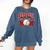 Baseball Mom Sports Red Comfort Colors Sweatshirt Blue Jean Baseball Mom Sports Red Comfort Colors Sweatshirt Blue Jean