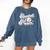 Baseball Mom Squad Comfort Colors Sweatshirt Blue Jean Baseball Mom Squad Comfort Colors Sweatshirt Blue Jean