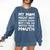 Baseball Mom Swing Watch Mouth Baseball Boy Comfort Colors Sweatshirt Blue Jean