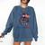 Baseball Mom USA American Flag 4th Of July Comfort Colors Sweatshirt Blue Jean Baseball Mom USA American Flag 4th Of July Comfort Colors Sweatshirt Blue Jean