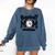 Baseball Mom Varsity Baseball Mama Cute Mother's Day Comfort Colors Sweatshirt Blue Jean