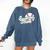 Baseball Mom's Favorite Game Day Premium Comfort Colors Sweatshirt Blue Jean