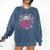 Baseball Phrase With Stars Comfort Colors Sweatshirt Blue Jean Baseball Phrase With Stars Comfort Colors Sweatshirt Blue Jean