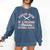 Baseball Player Pitcher Catcher Baseball Mom Mother Comfort Colors Sweatshirt Blue Jean